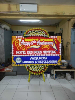 Papan Bunga di Gadungan Wates