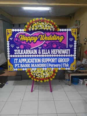 Papan Bunga di Gadungan Wates